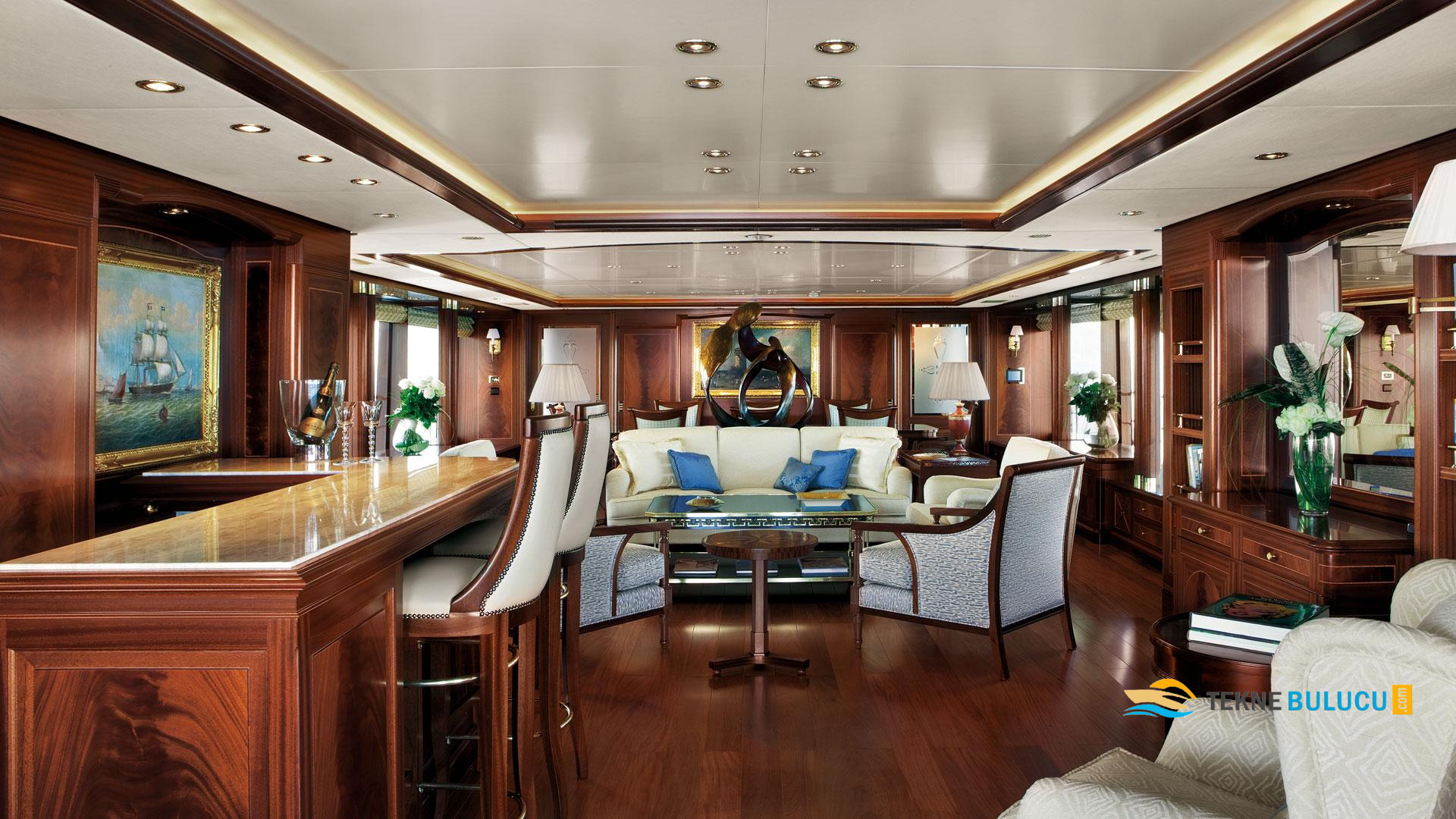 Benetti Crystal 140 2013 Model iç mekan 2