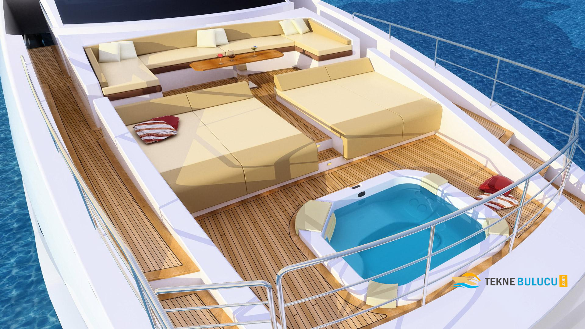 Benetti Fast 140 2017 Model iç mekan 1