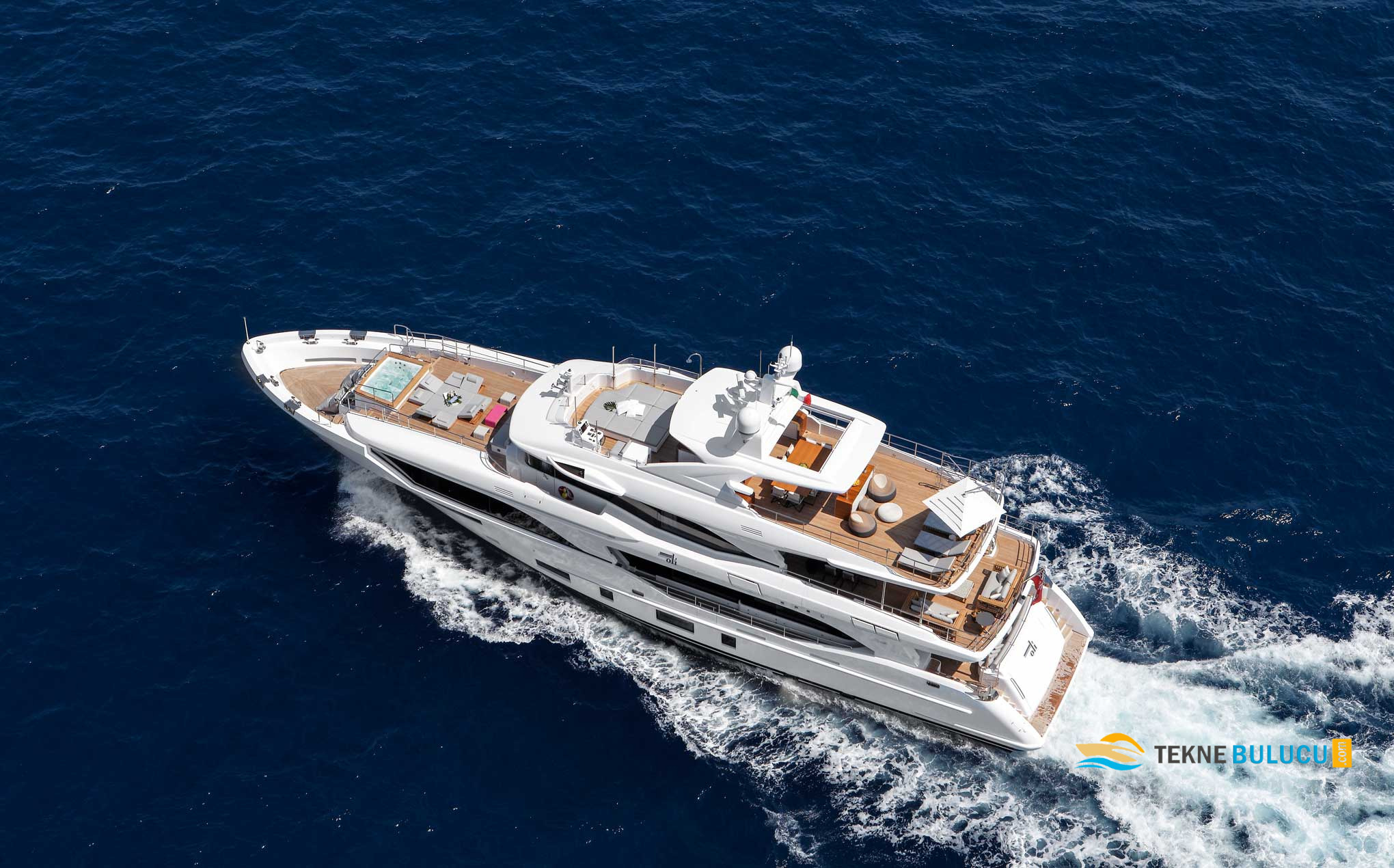 Benetti Mediterraneo 116 2018 Model iç mekan 3