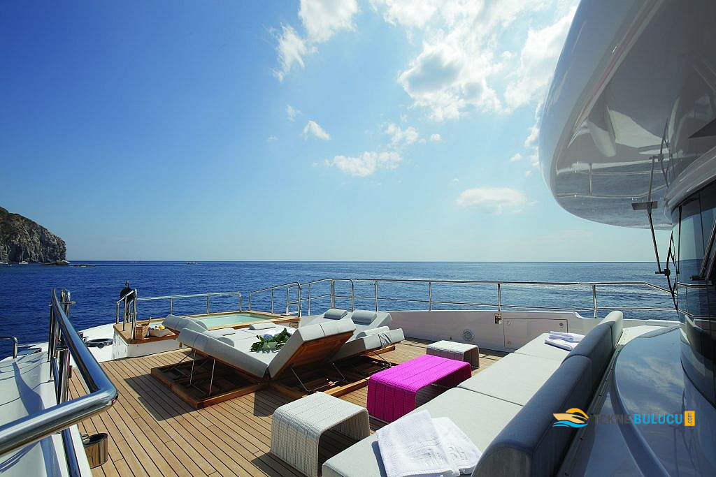 Benetti Mediterraneo 116 2019 Model iç mekan 1