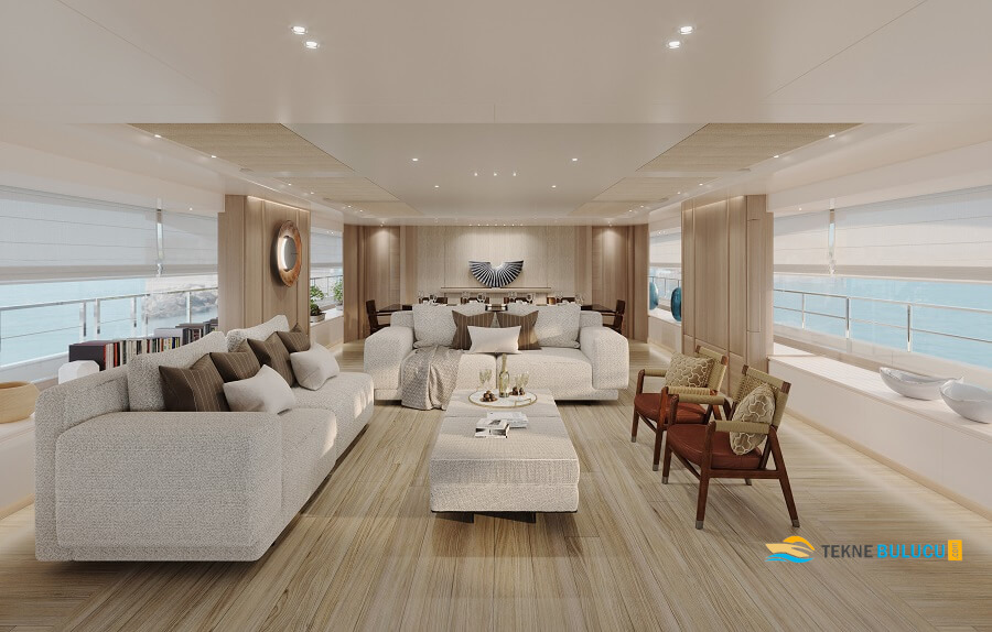 Benetti Diamond 44M 2020 Model iç mekan 3