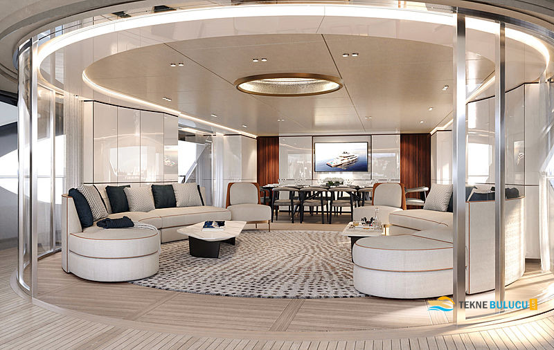 Benetti Oasis 40M 2022 Model iç mekan 1