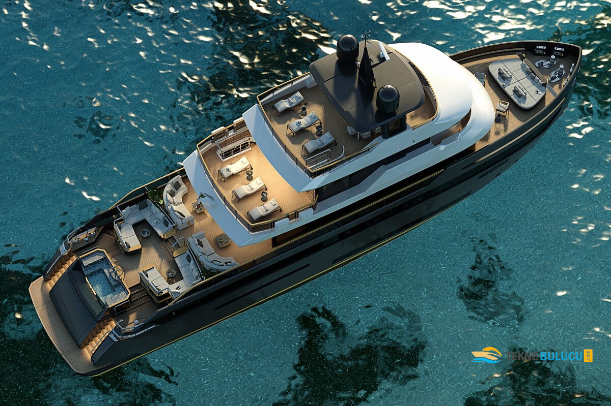 Benetti Oasis 40M 2024 Model iç mekan 3