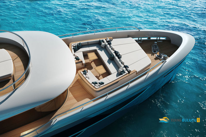 Benetti Oasis 40M 2025 Model iç mekan 2