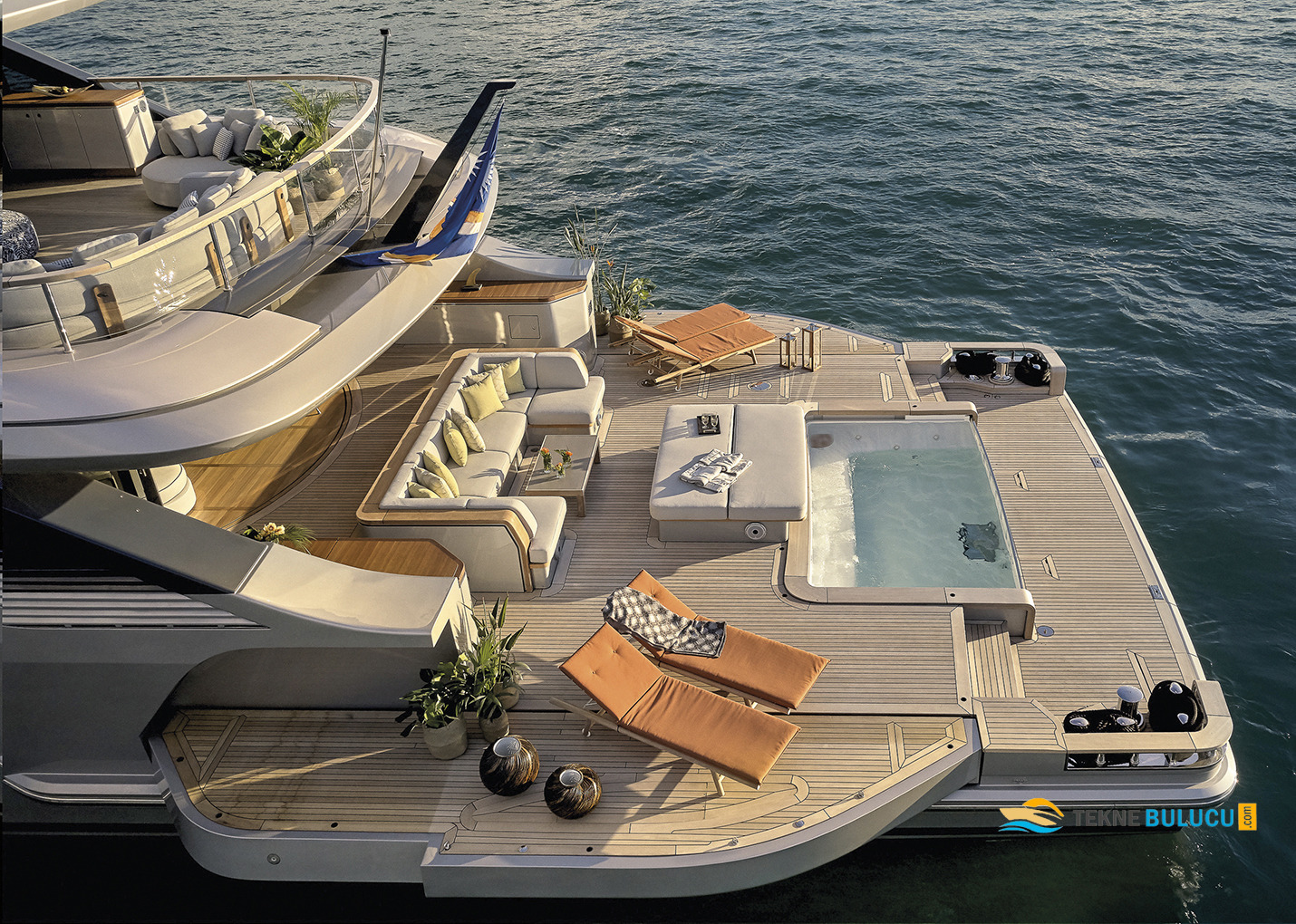 Benetti Oasis 40M 2025 Model iç mekan 3