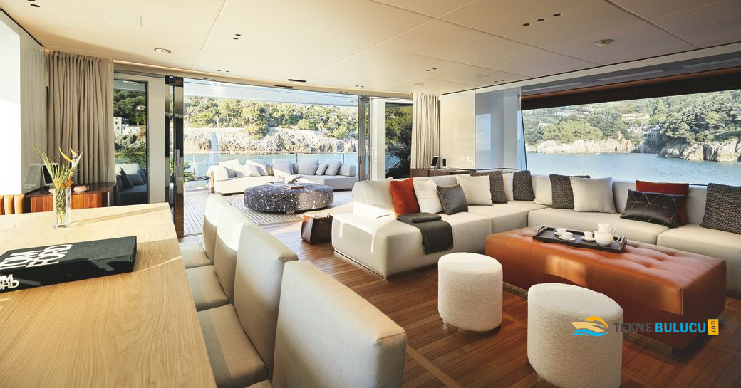 Benetti Oasis 40M 2026 Model iç mekan 2