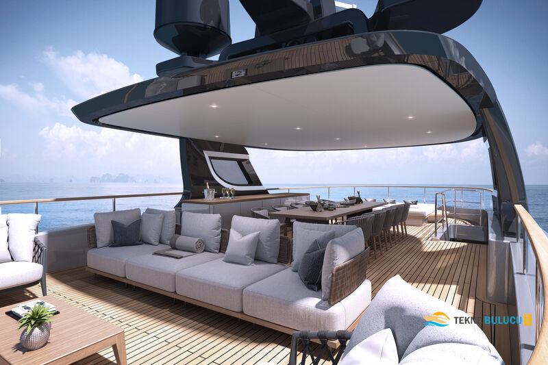 Benetti Oasis 34M 2024 Model iç mekan 2