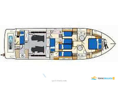 Ferretti 510 / 530 2011 iç mekan 1